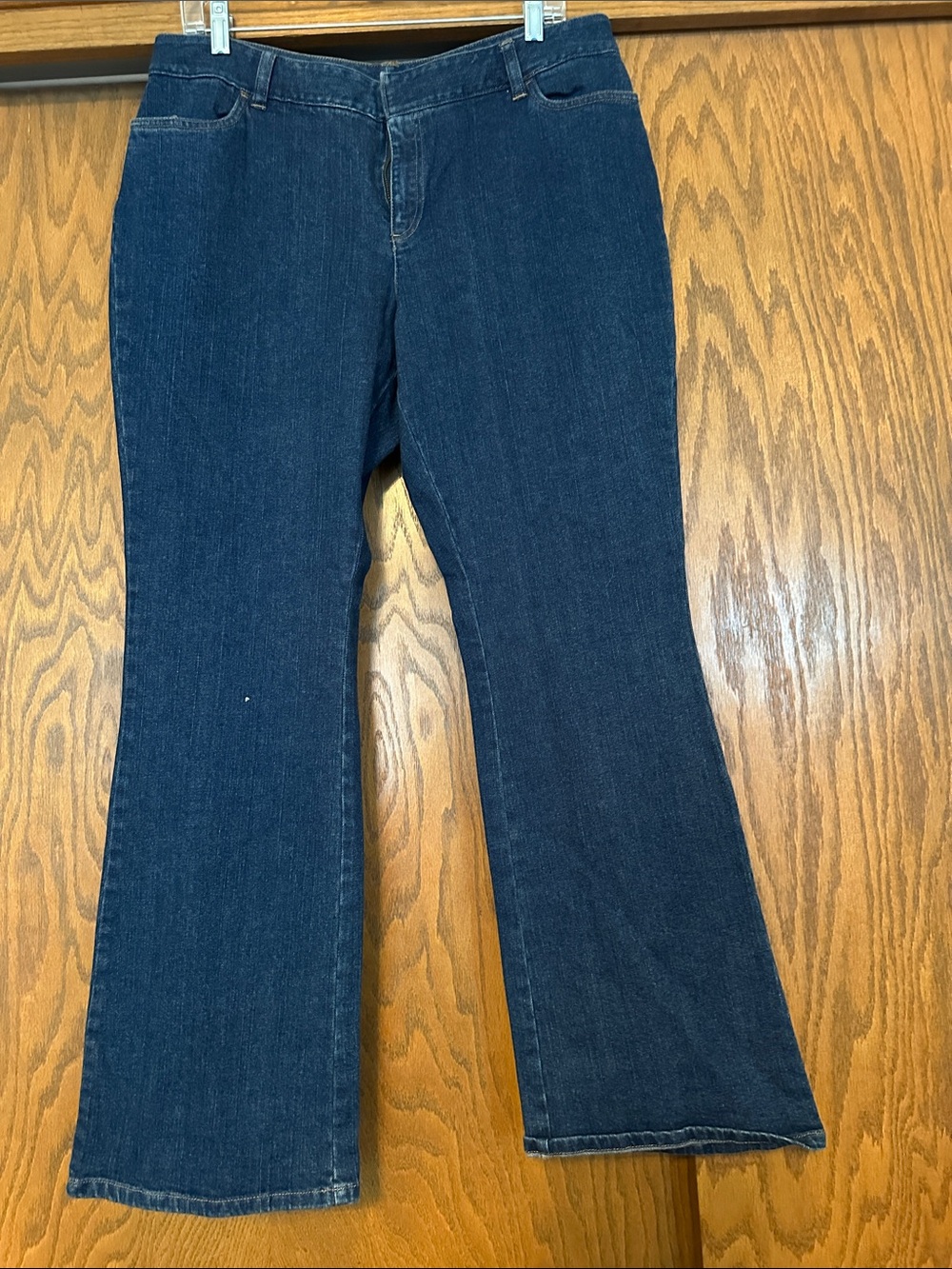 Petite Sophisticate Women's Slim Jeans — Dark Blue Denim
